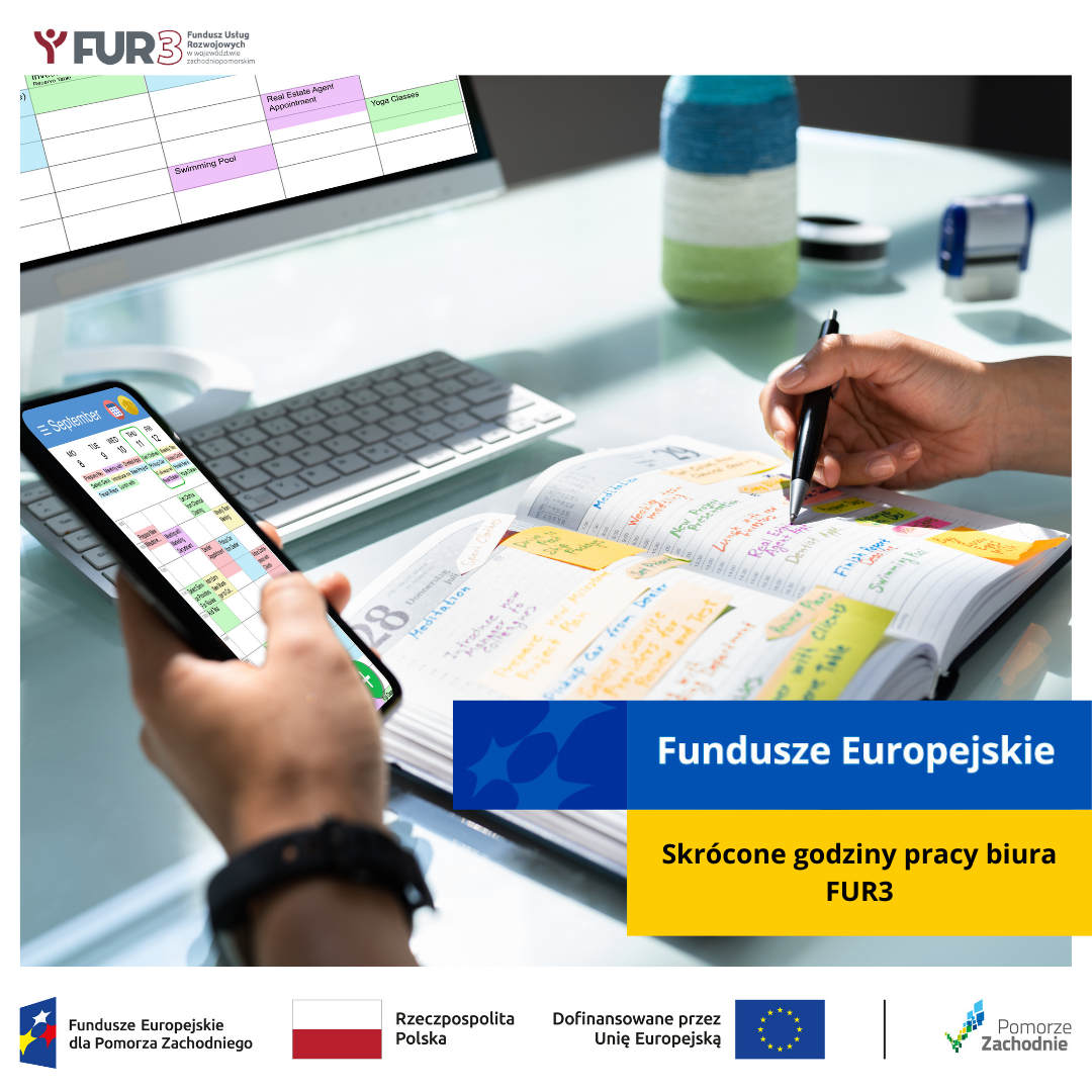Skrócone godziny pracy biura FUR3